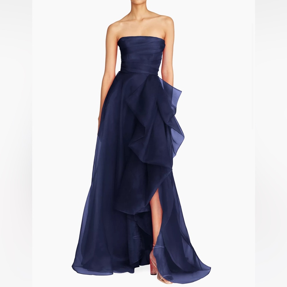 Theia Teresa Draped Tulle Gown Saks Fifth Avenue
